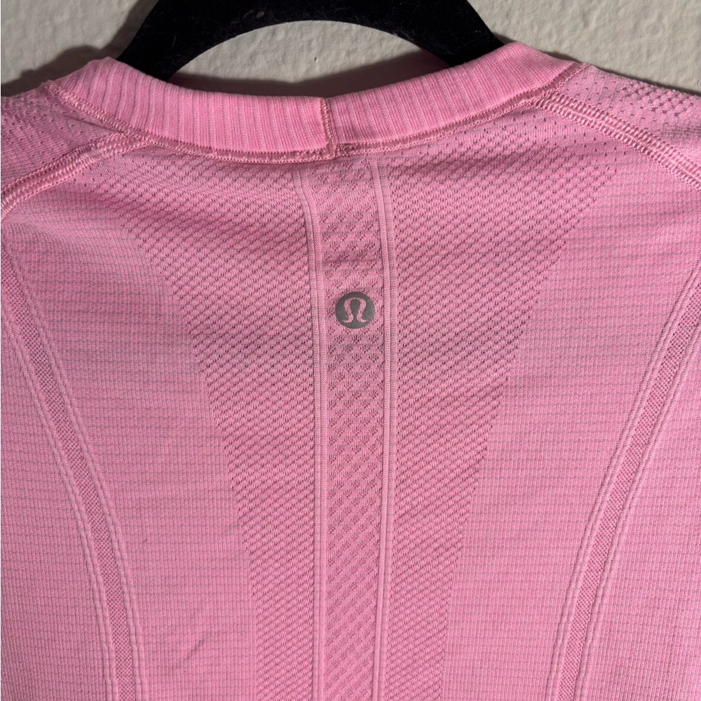 Lululemon Pink Swiftly Tech Top